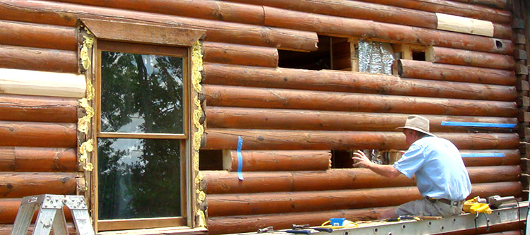 Log Home Repair Franklin County,  North Carolina