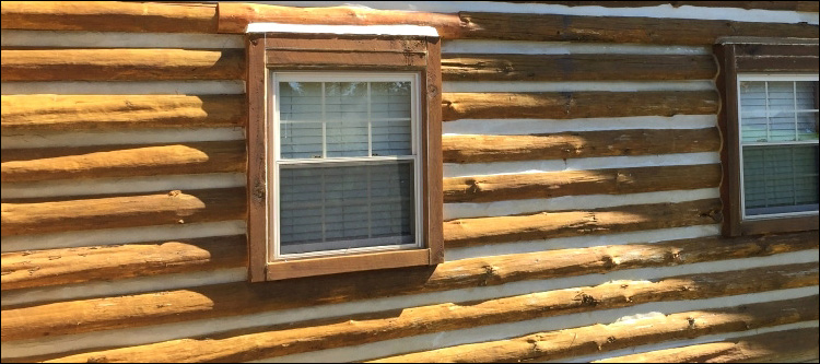 Log Home Whole Log Replacement  Castalia,  North Carolina
